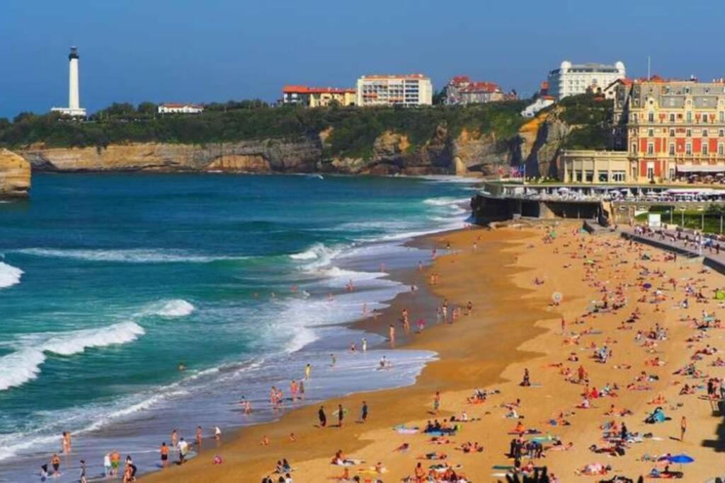 Apartament Exceptionnel : Hypercentre Biarritz T2 Avec Patio Zewnętrze zdjęcie